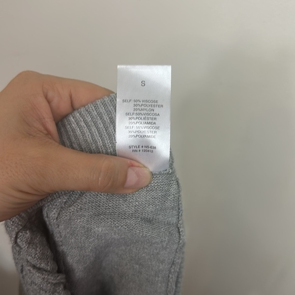 NIA The Label Thick Knit High Rise Cuffed Ankle Length Drawstring Waist Joggers - Picture 10 of 10